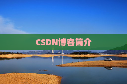 CSDN博客简介